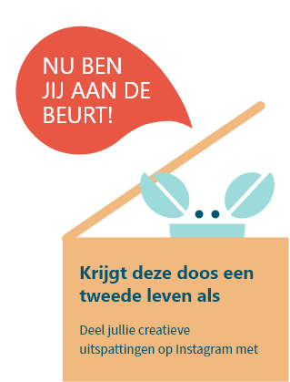 Recyclen met een verzenddoos is leuk! Maak een mooie auto, eekhoorn of boom! De mogelijkheden zijn eindeloos. Knutselen is leuk!